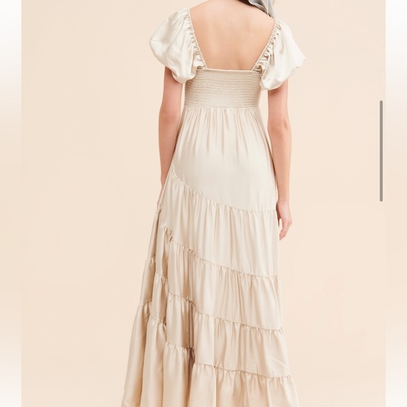 Free people sundrenched silky maxi dress - Picture 4 of 8